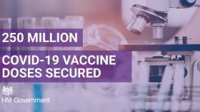 Government signs deal for 60 million doses of vaccine