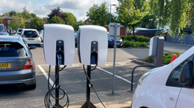 V2G chargers installed at two Manchester hospitals