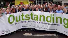 Outstanding rating for Western Sussex Hospitals