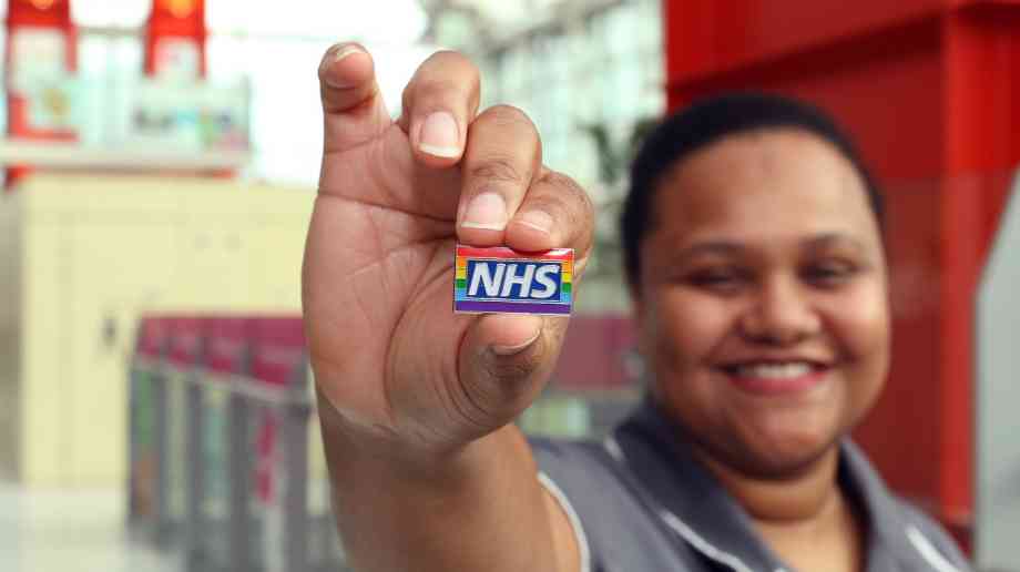 Six in ten hospital trusts launch NHS rainbow badges