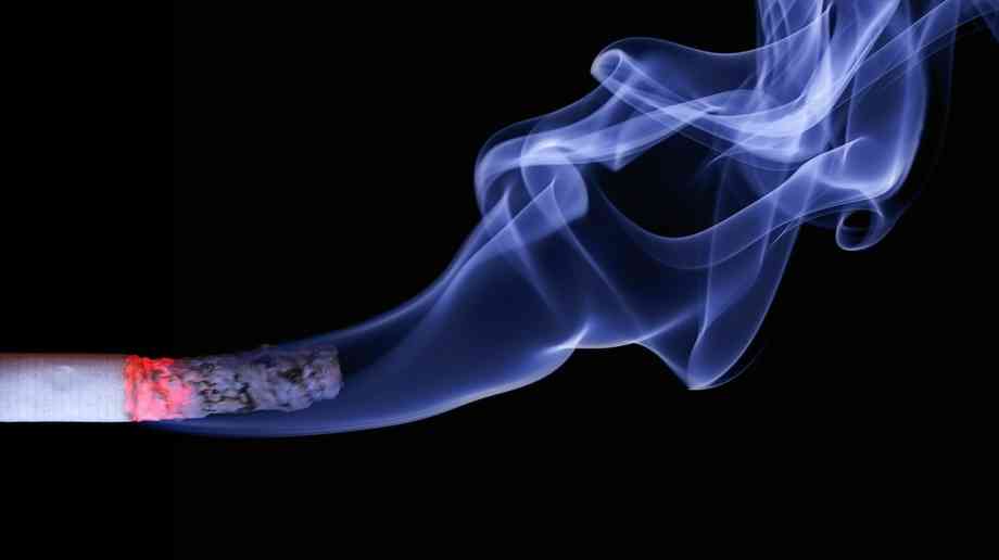 A cigarette