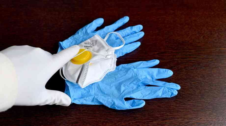 PPE for front-line staff delivered in last few days