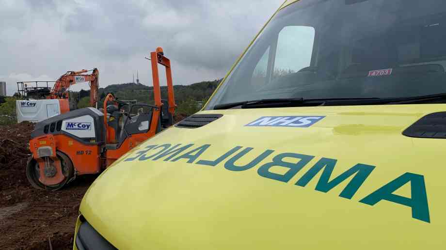 Work begins on biggest ambulance hub of its kind